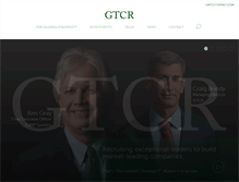 Tablet Screenshot of gtcr.com